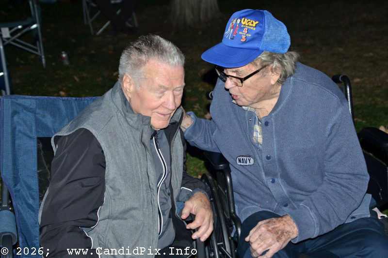 Virgil Shouse and Wendy Smith at the inaugural Fenton Bluegrass Festival (10/10/26) - photo © Bill Warren