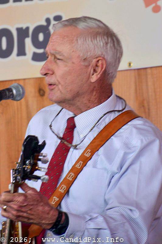 Larry Duncan with Bells Highway at the 2026 Headin' Home Fest - photo © Bill Warren