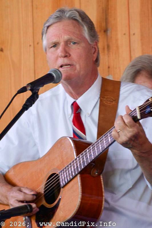 Roger Baker with Bells Highway at the 2026 Headin' Home Fest - photo © Bill Warren
