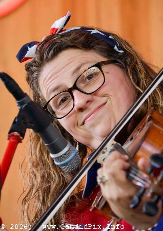 Mary Rachel Nalley Norris with The Kody Norris Show at the fall 2026 Headin' Home Fest - photo © Bill Warren