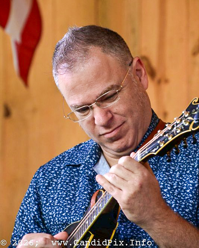 Tony Watt with Brad Kaylor & Mineral Bluff Revue at the fall 2026 Headin' Home Fest - photo © Bill Warren