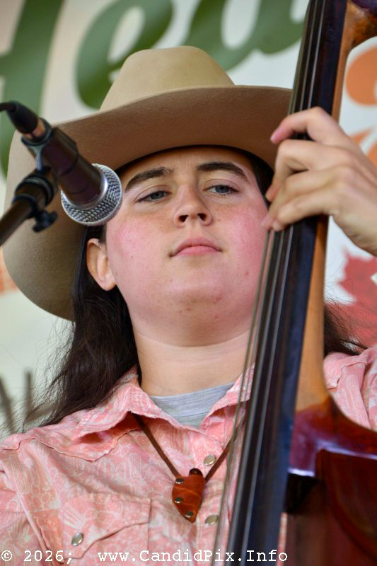 Kaiah Sauls with Nightflyer at the fall 2026 Headin' Home Fest - photo © Bill Warren
