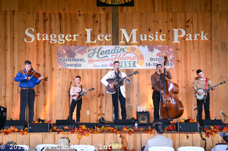 The Brothers Five at the fall 2026 Headin' Home Fest - photo © Bill Warren