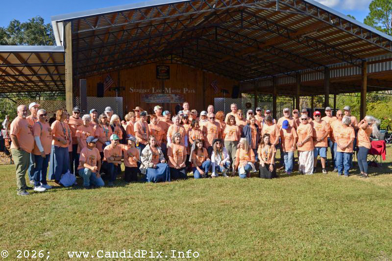 Staff and volunteers at the fall 2026 Headin' Home Fest - photo © Bill Warren