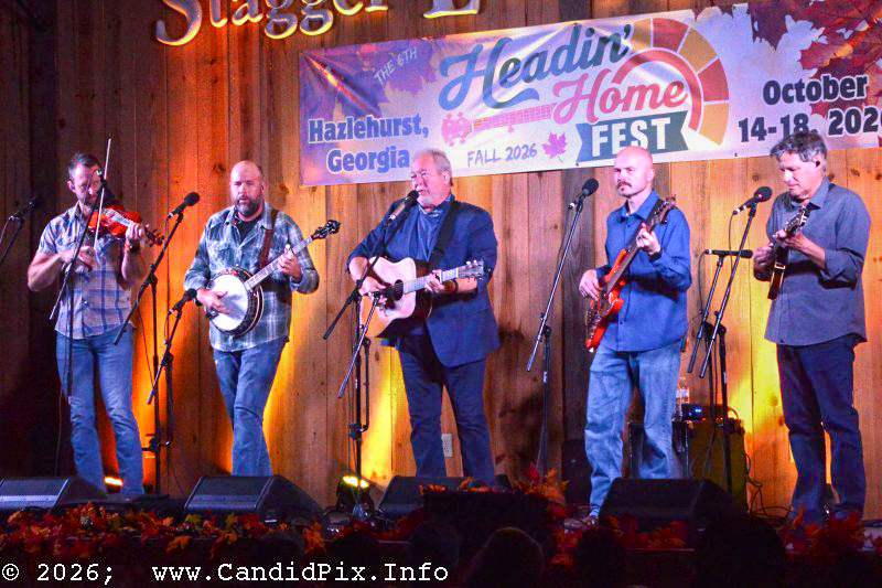 Russell Moore & IIIrd Tyme Out at the fall 2026 Headin' Home Fest - photo © Bill Warren
