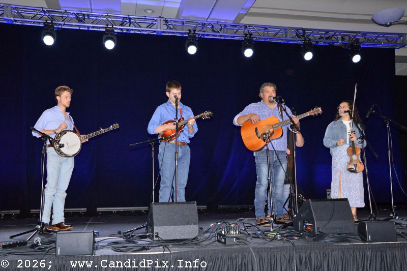 Dave Adkins & Mountain Soul at World of Bluegrass 2026 - photo © Bill Warren