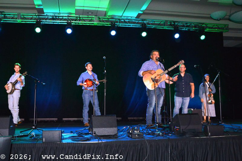 Dave Adkins & Mountain Soul at World of Bluegrass 2026 - photo © Bill Warren