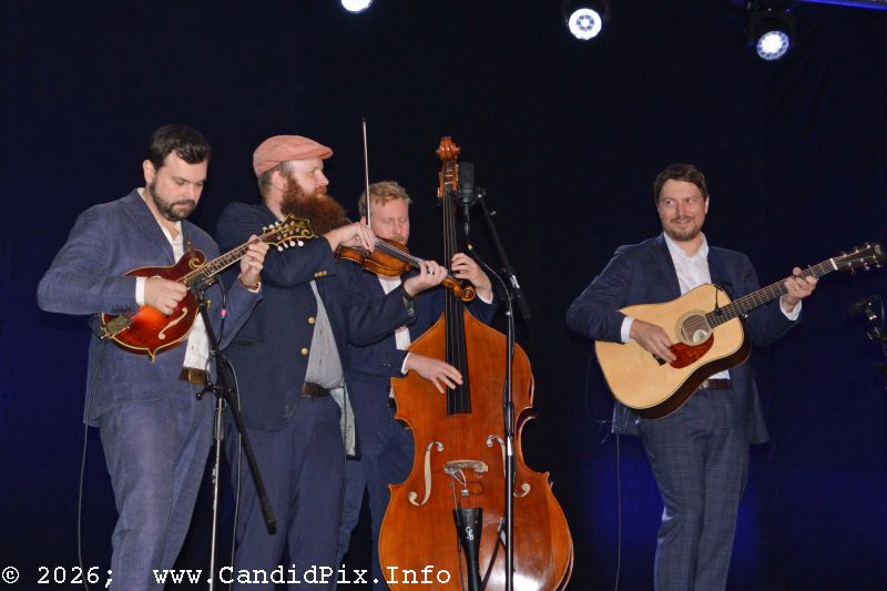 Slocan Ramblers at World of Bluegrass 2026 - photo © Bill Warren