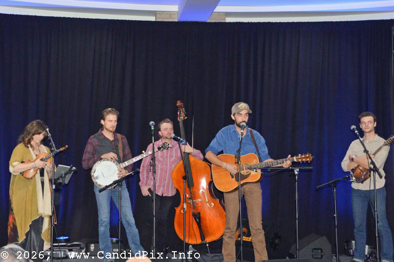 Pitney Meyer at World of Bluegrass 2026 - photo © Bill Warren