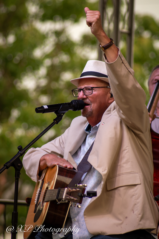 Danny Paisley with The Southern Grass at Bluegrass & Brew '26 in Fairborn, OH - photo © Xavier Prenatt