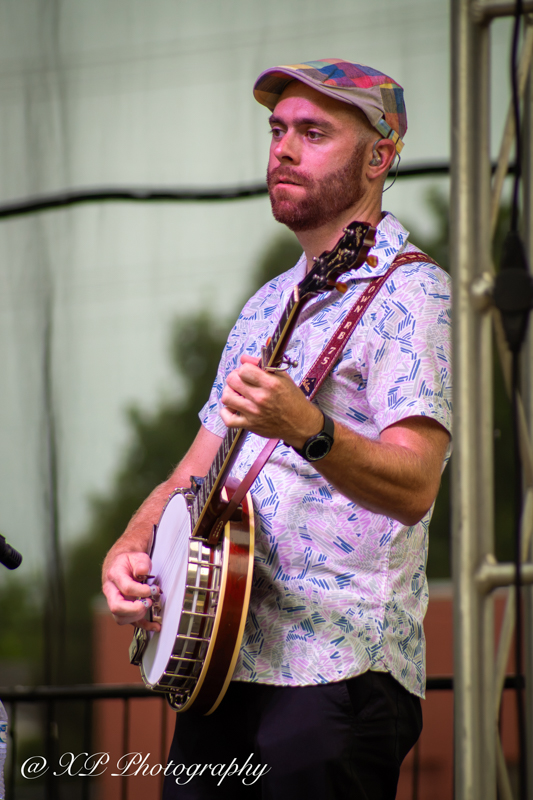 Danny Stewart with Danny Paisley & The Southern Grass at Bluegrass & Brew '26 in Fairborn, OH - photo © Xavier Prenatt