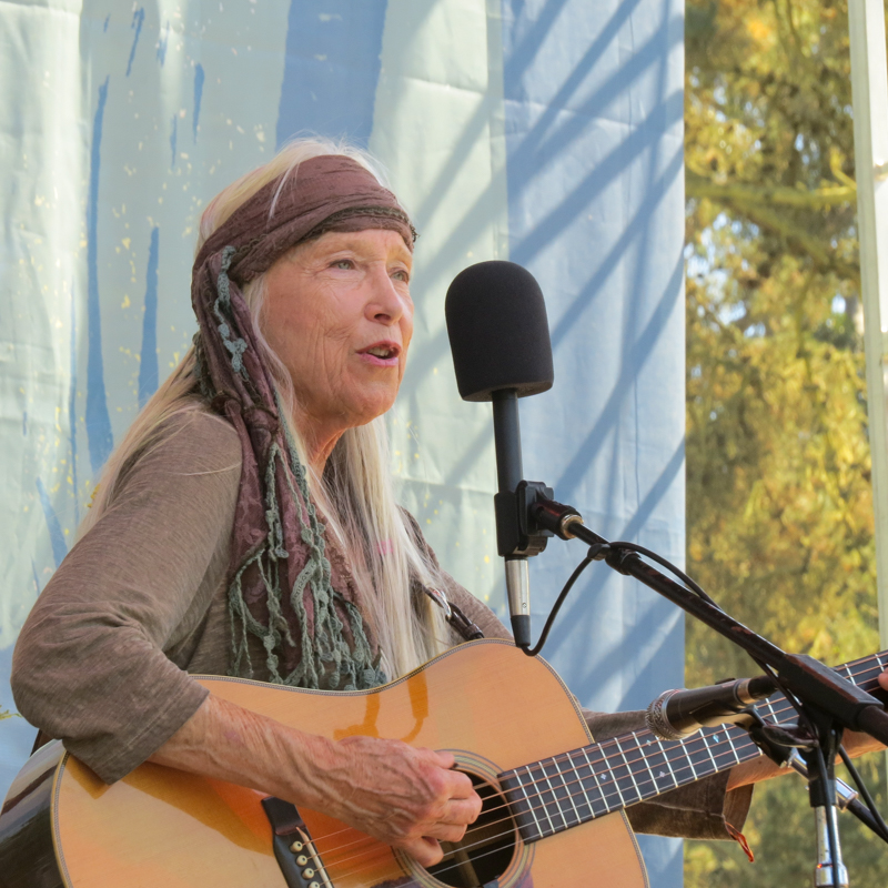 Laurie Lewis at the 2026 Hardly Strictly Bluegrass Festival - photo © Dave Berry