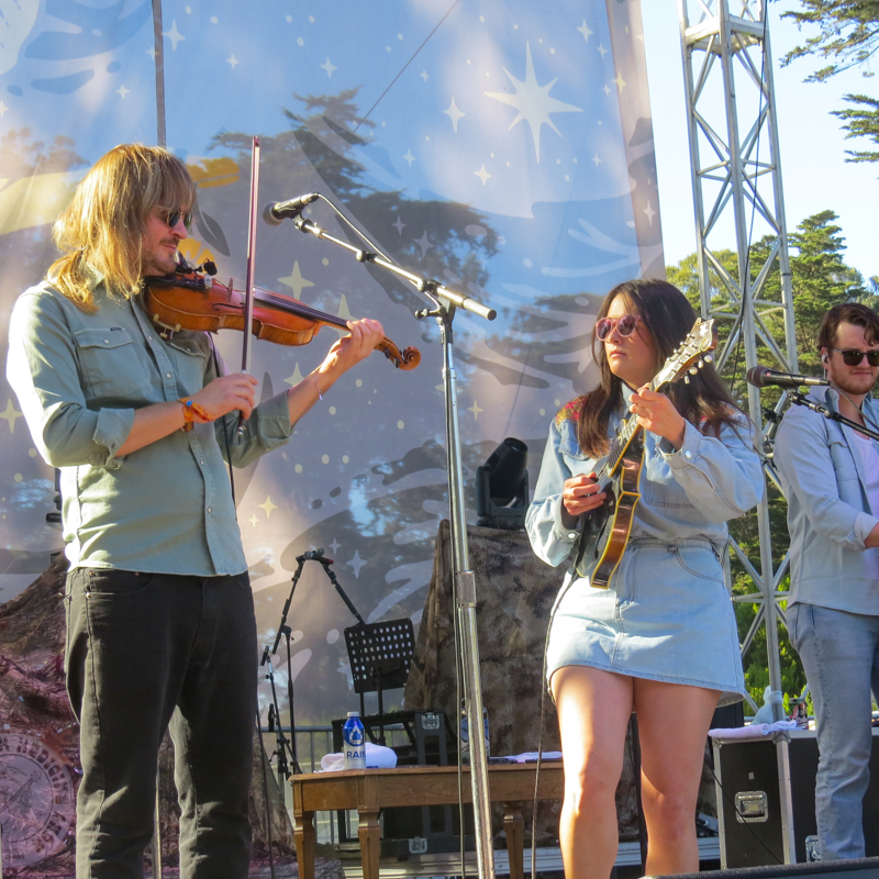 AJ Lee & Blue Summit at the 2026 Hardly Strictly Bluegrass Festival - photo © Dave Berry