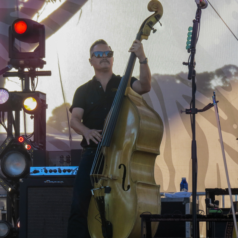 Morgan Jahnig with Old Crow Medicine Show at the 2026 Hardly Strictly Bluegrass Festival - photo © Dave Berry