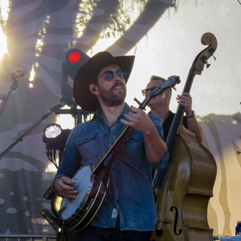 Joe Andrews with Old Crow Medicine Show at the 2026 Hardly Strictly Bluegrass Festival - photo © Dave Berry