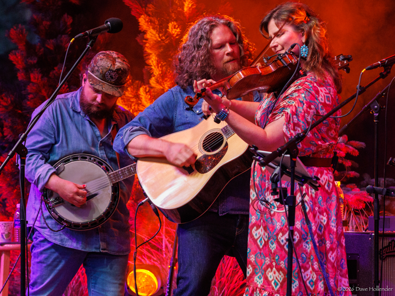 Wood Box Heroes at Pickin' in the Pines '26 - photo © Dave Hollender