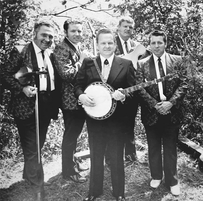 Ralph Stanley & The Clinch Mountain Boys: Curly Ray Cline, Roy Lee Centers, Ralph Stanley, Rickey Lee, and Jack Cooke