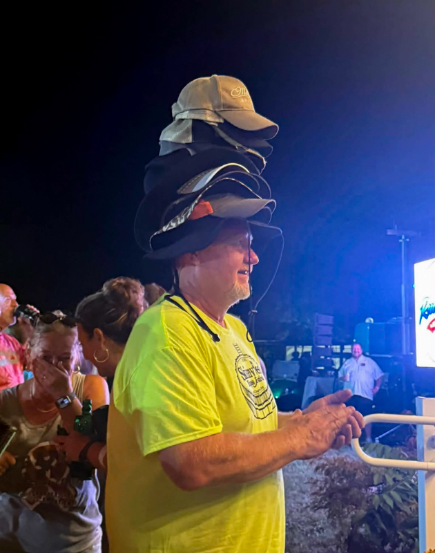 Too many hats at the 2026 Skinnyfest!