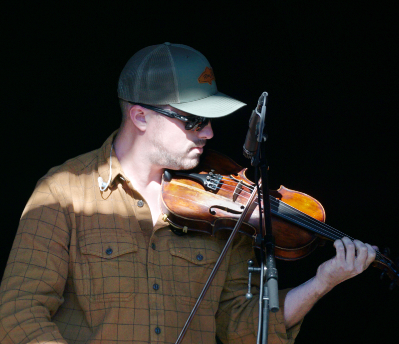 Olivia Jo at the 2026 Smoky Mountains Bluegrass Festival - photo © Jeff Lahr