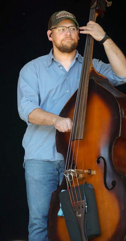 Curt Love with Red Camel Collective at the 2026 Smoky Mountains Bluegrass Festival - photo © Jeff Lahr