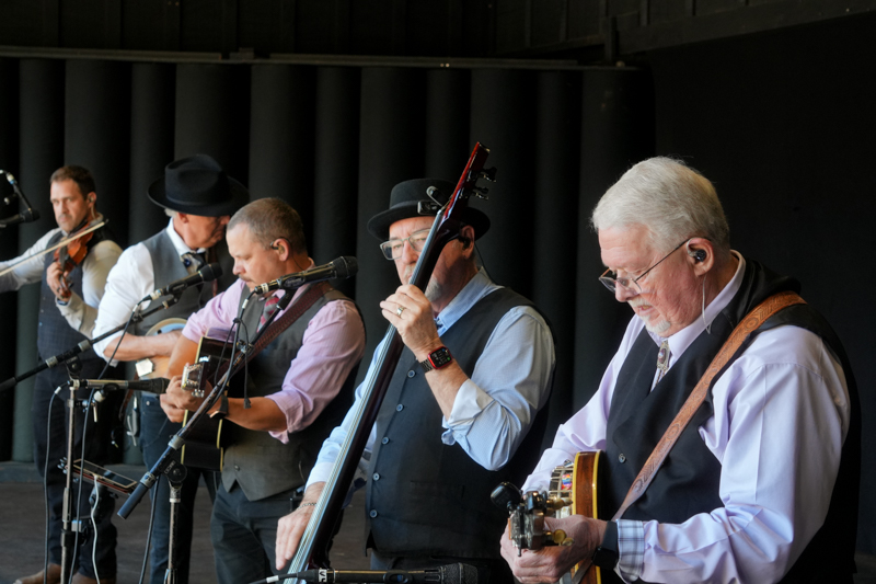 Balsam Range at the 2026 Smoky Mountains Bluegrass Festival - photo © Jeff Lahr