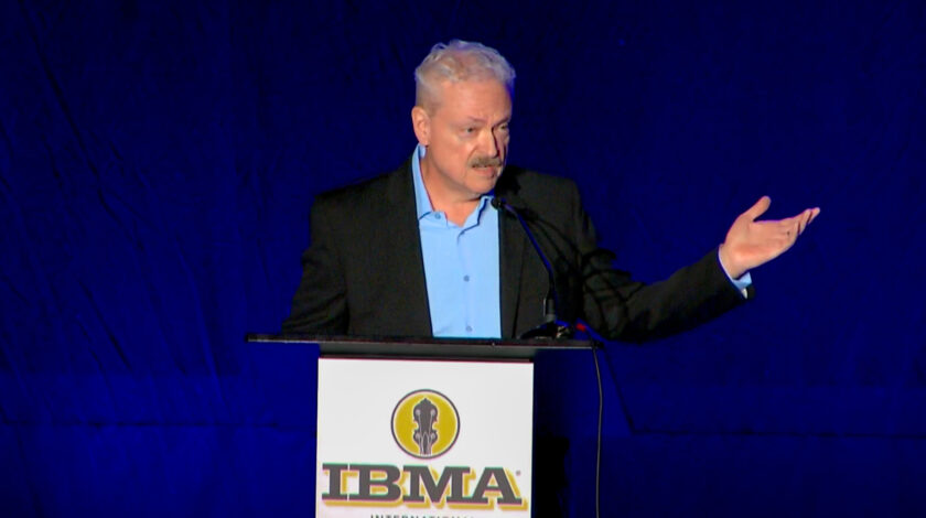 Tim Stafford delivers World of Bluegrass Keynote address