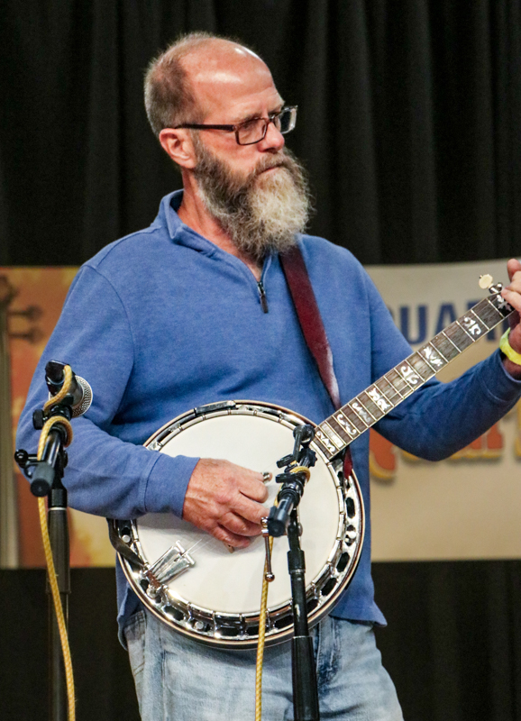 Tom Hyatt at the 2026 Granite Quarry Fiddlers' Convention - photo © G. Nicholas Hancock
